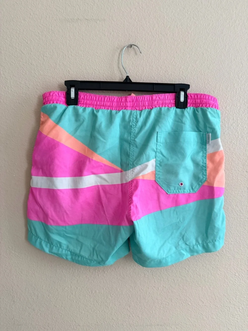 Cubbies Swim Trunks Neon Pattern - Picture 4 of 7